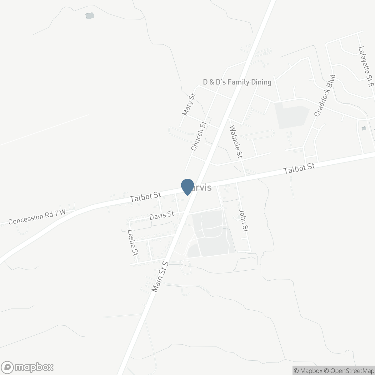4 TALBOT Street W, Jarvis, Ontario N0A 1J0
